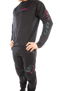 Model is 5' 8" wearing size Medium.