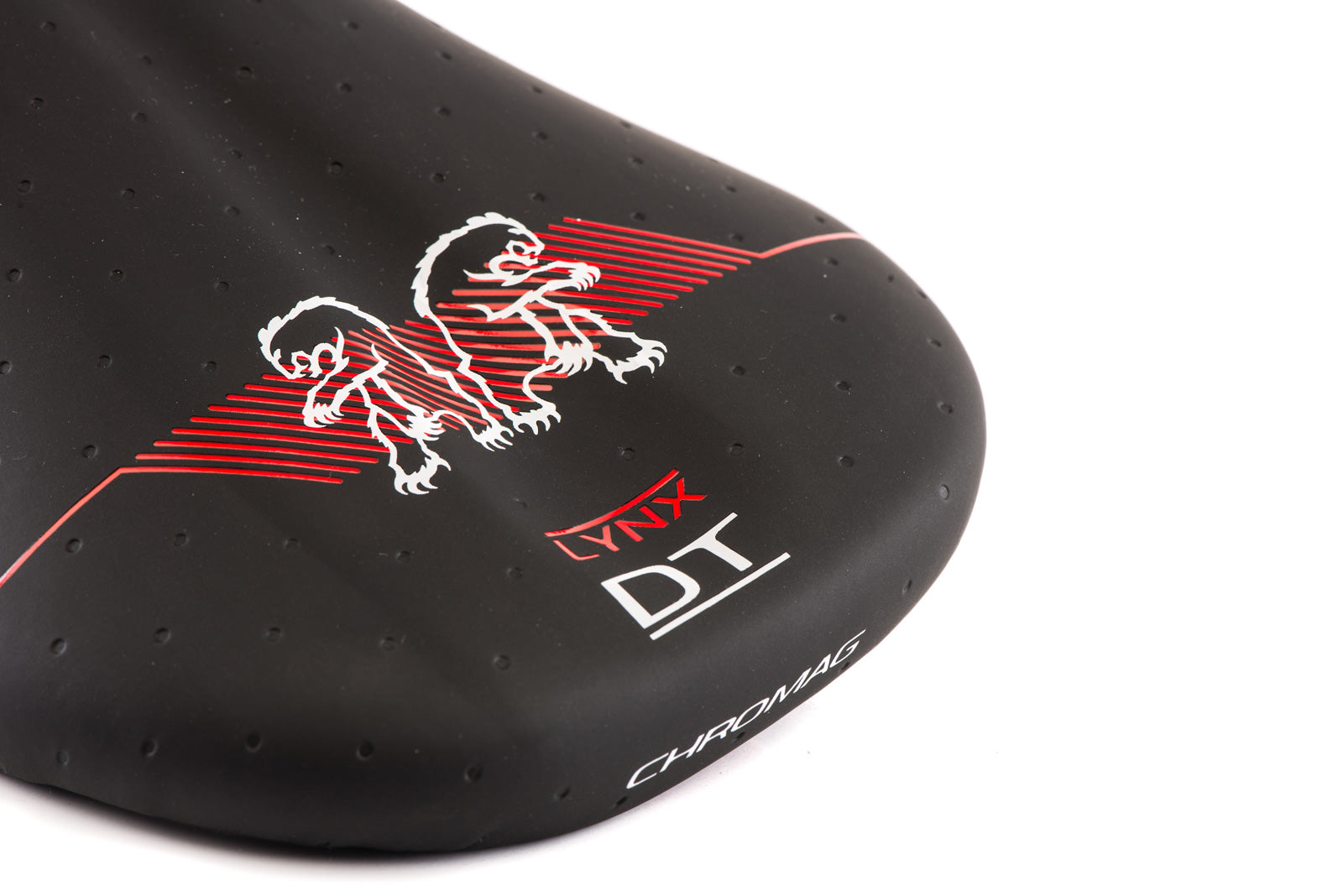Lynx DT Mountain Bike Saddle Chromag Bikes red top