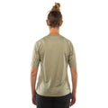 The model is 5' 8" wearing size Medium.