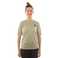 The model is 5' 8" wearing size Medium.