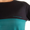 The model is 5' 8" wearing size Medium.