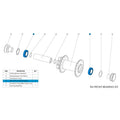 R4 Front Hub Parts MTB Mountain Bike Parts Chromag Bikes