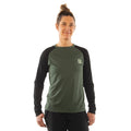 The model is 5' 8" wearing size Medium.